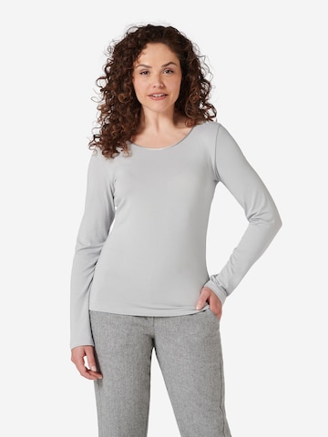 eve in paradise Performance Shirt in Grey: front