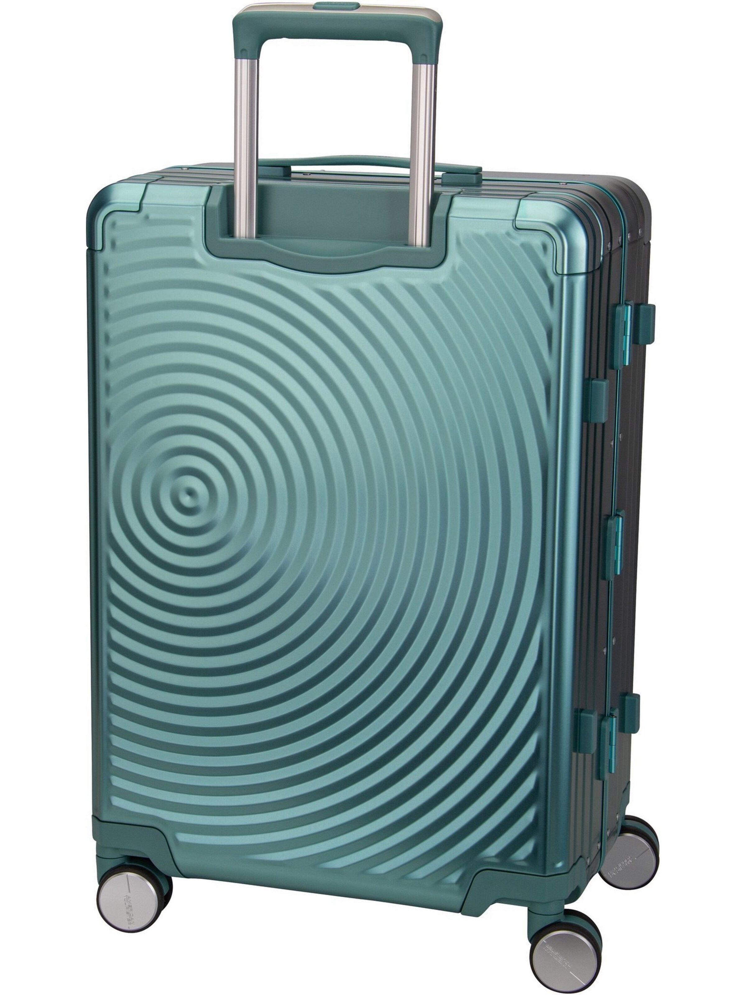 American Tourister Trolley 'Soundbox' in Blau