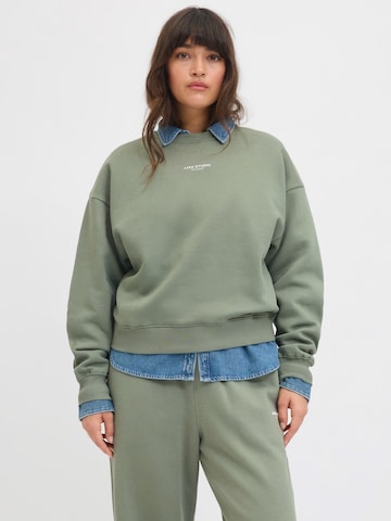 JJXX Sweatshirt 'JXSTUDIO VESTERBRO' in Green: front