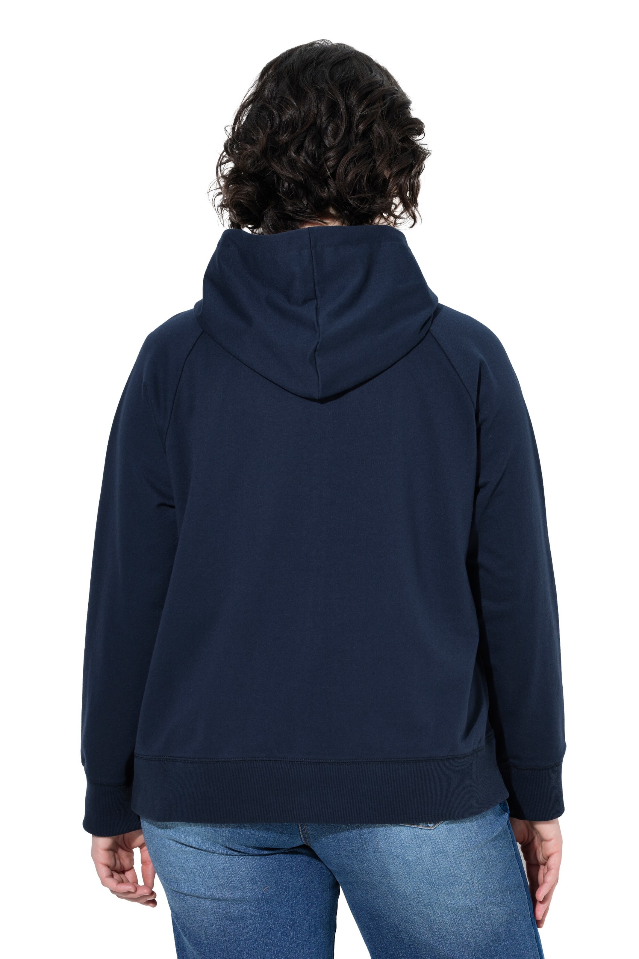 Ulla Popken Sweat jacket in Blue