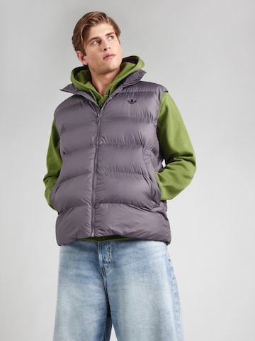 ADIDAS ORIGINALS Vest in Grey: front
