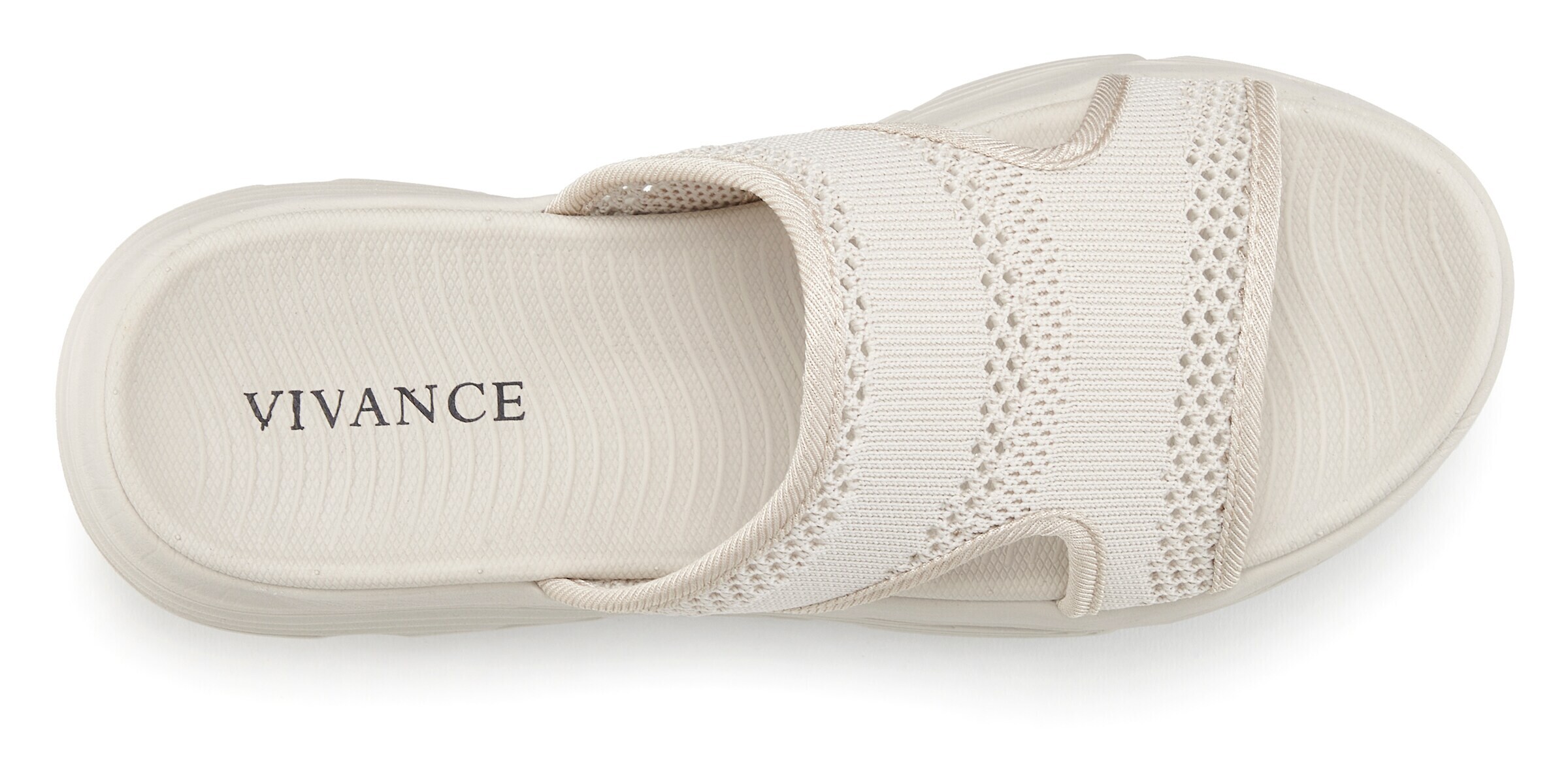 VIVANCE Mules in Beige