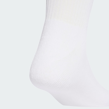 Chaussettes 'Trefoil Cushion' ADIDAS ORIGINALS en blanc