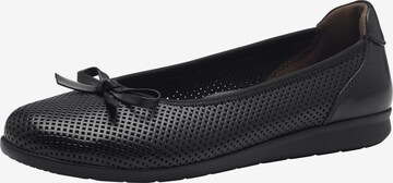 TAMARIS Ballet Flats in Black: front