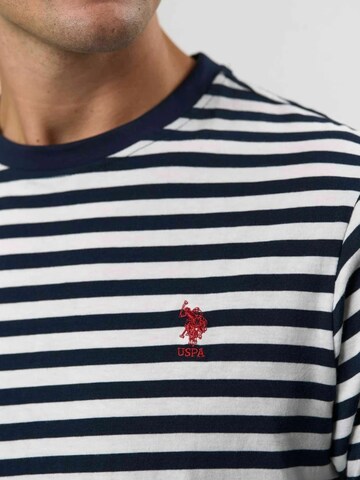 U.S. POLO ASSN. Regular Fit Skjorte ' Calle T-shirt ' i hvid