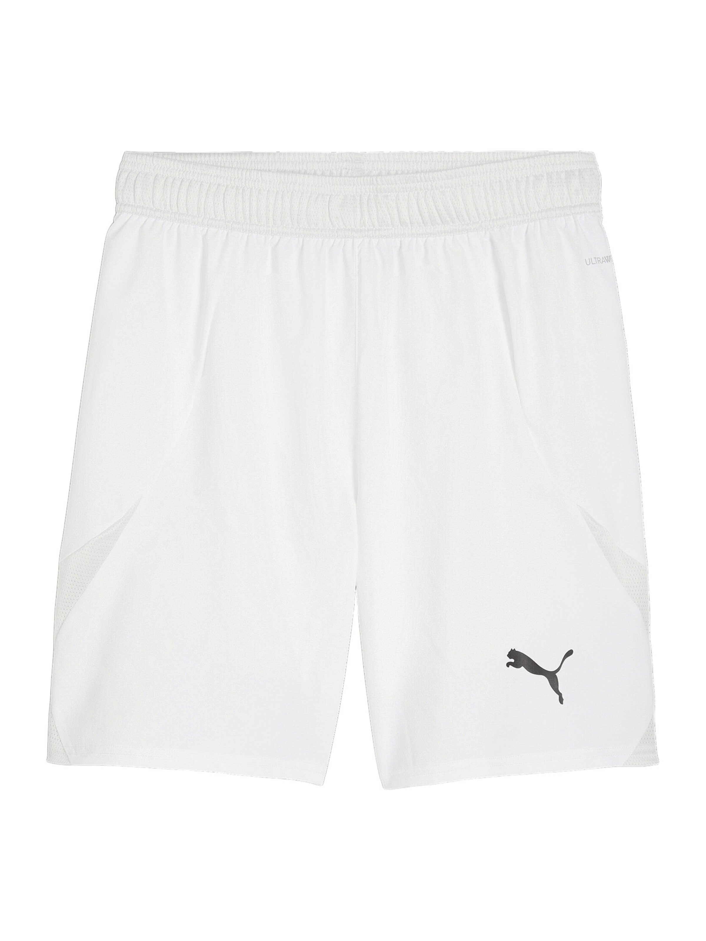 PUMA Regular Workout Pants 'Team Final' in White: front