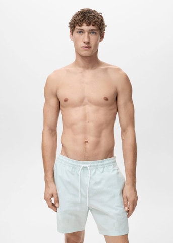 MANGO MAN Swim Trunks in Blue