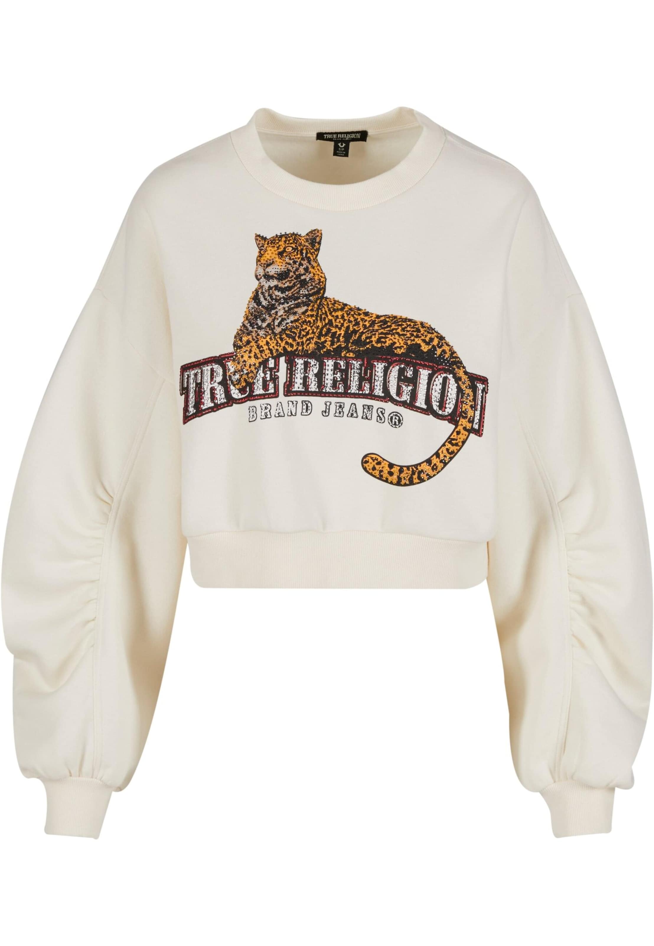 True Religion Mikina – bílá: přední strana