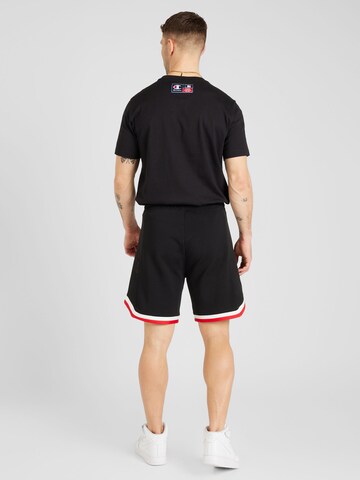 HUGO Loosefit Shorts 'Danopy' in Schwarz