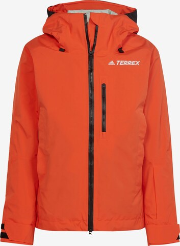 ADIDAS TERREX Sportjas 'Resort' in Oranje: voorkant