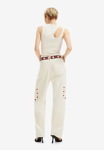 regular Jeans di Desigual in bianco