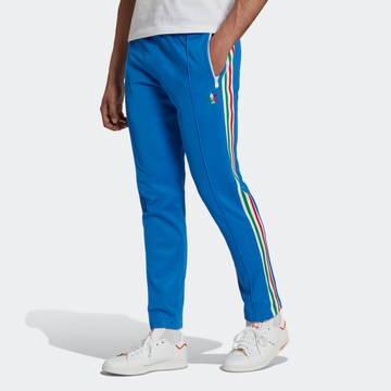 Regular Pantalon ADIDAS ORIGINALS en bleu : devant
