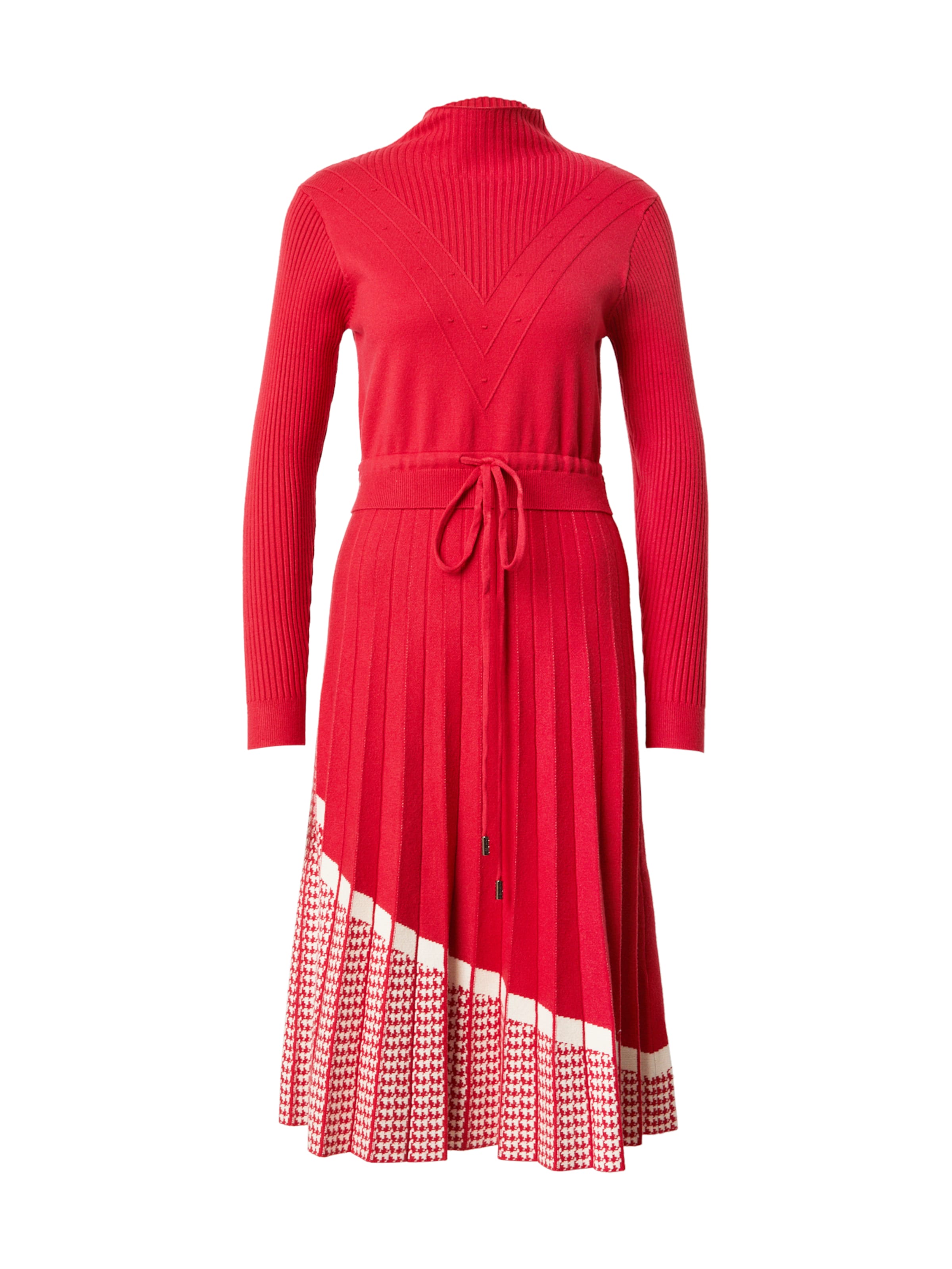 Derhy Трикотажное платье 'CASSIOPEE' в Красный: спереди