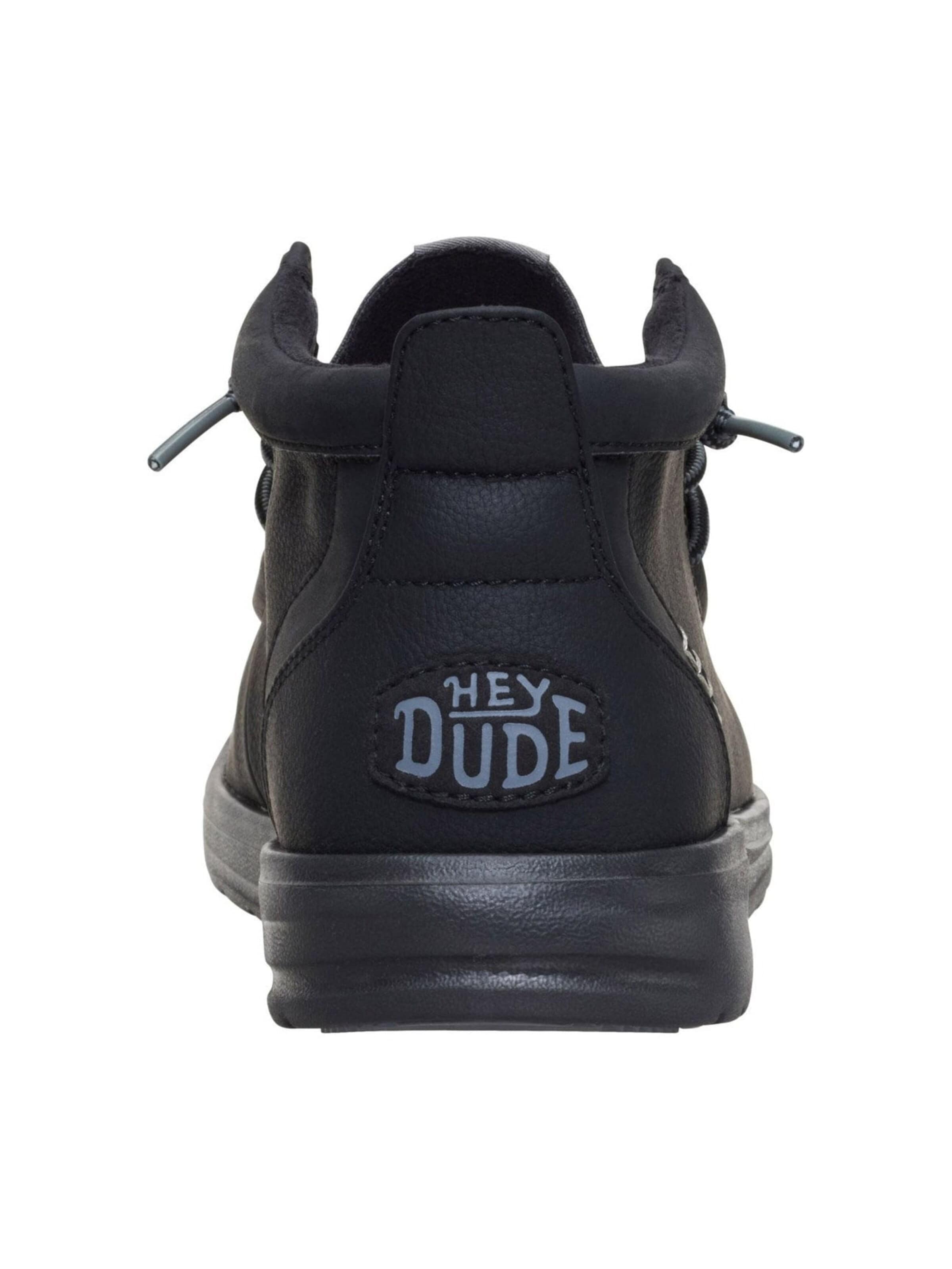 HEY DUDE Buty Chukka 'Wally Mid GripR Classic' w kolorze czarny