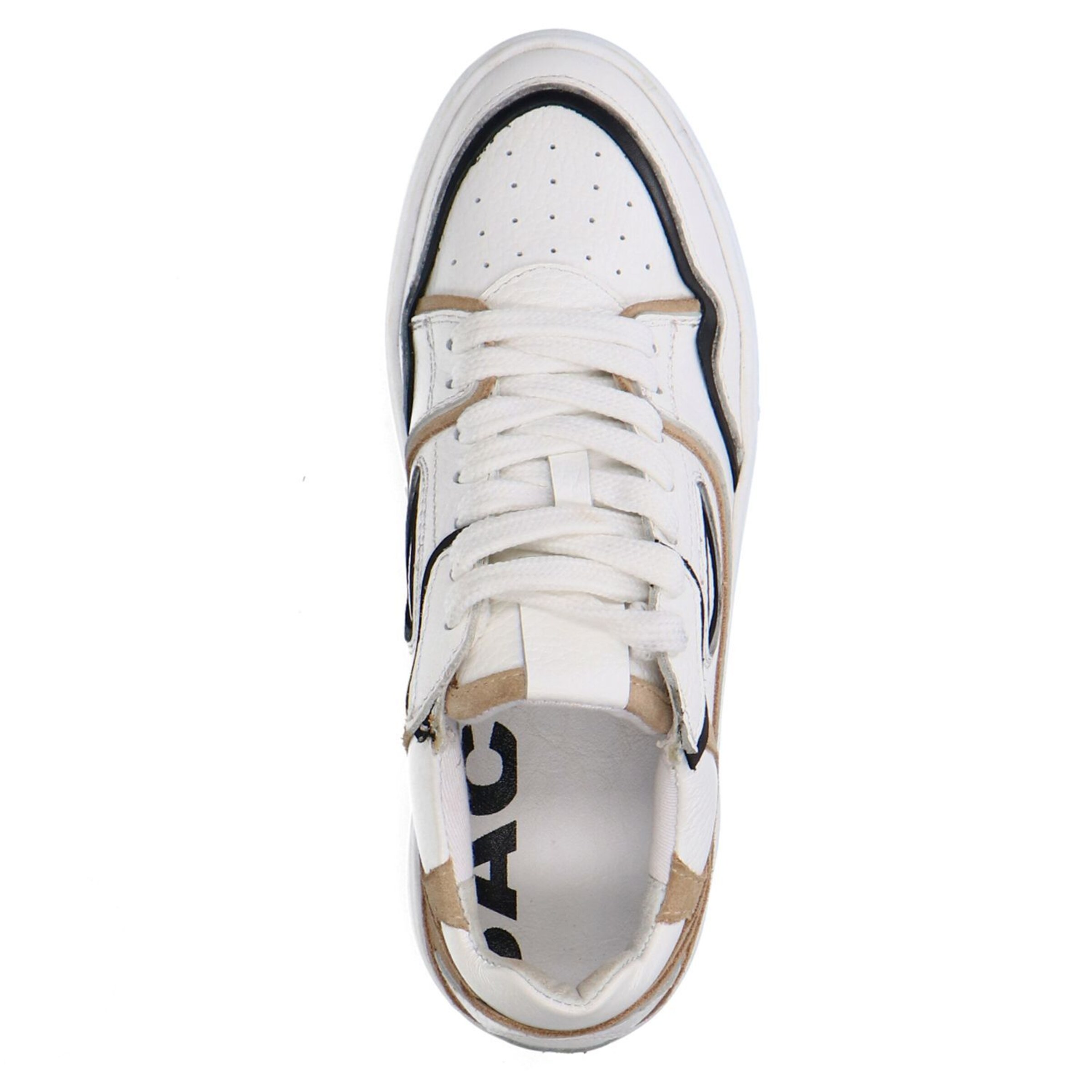 Baskets basses SACHA en blanc