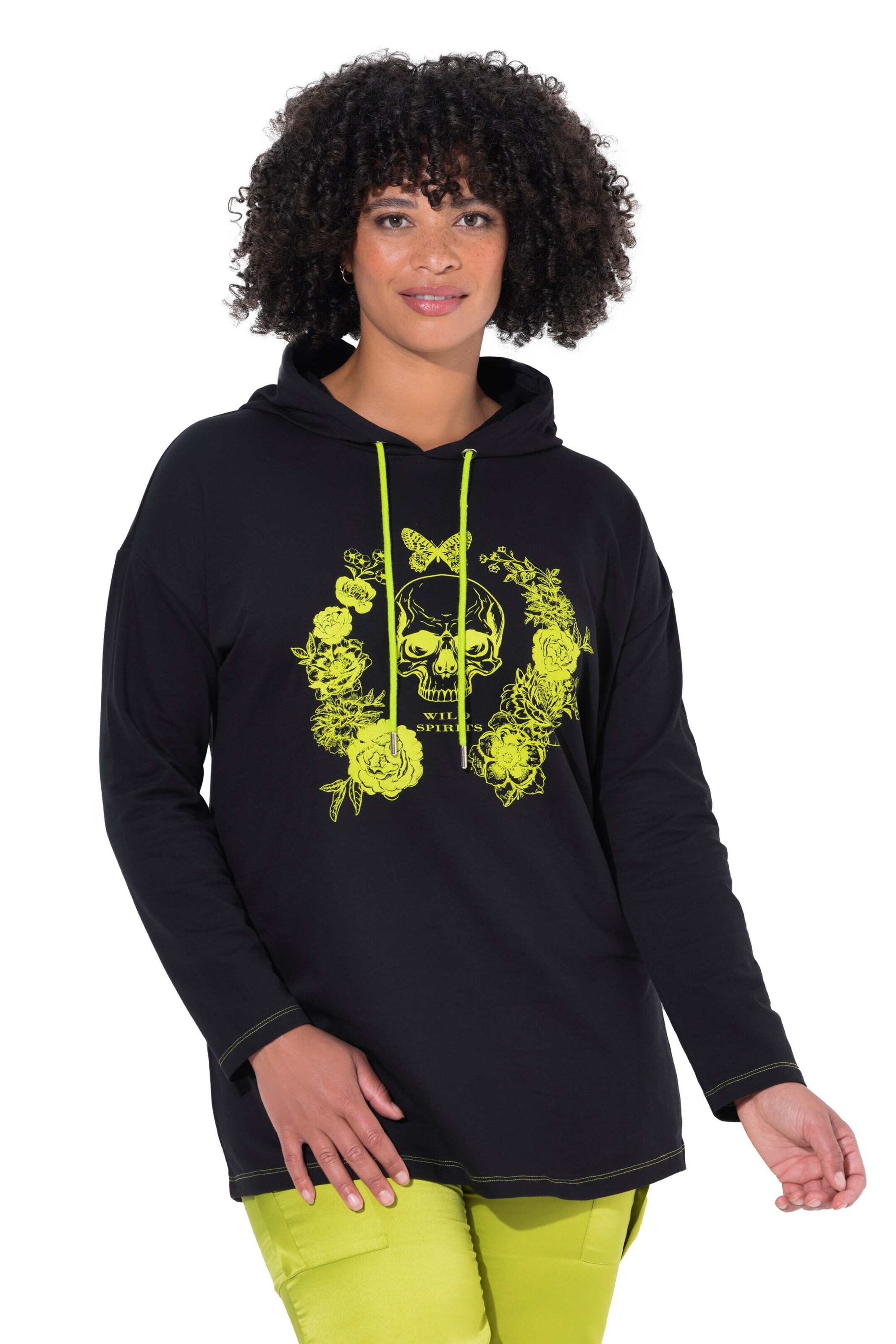 Angel of Style Sweatshirt in Zwart: voorkant