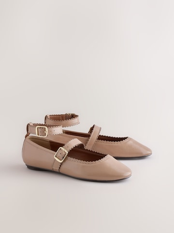 Next - Bailarinas con hebilla 'Forever Comfort®' en beige
