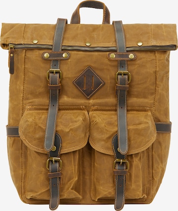 DreiMaster Vintage Раница в кафяво: отпред