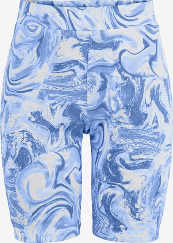 PIECES - Leggings 'SERAFINA' en azul: frente