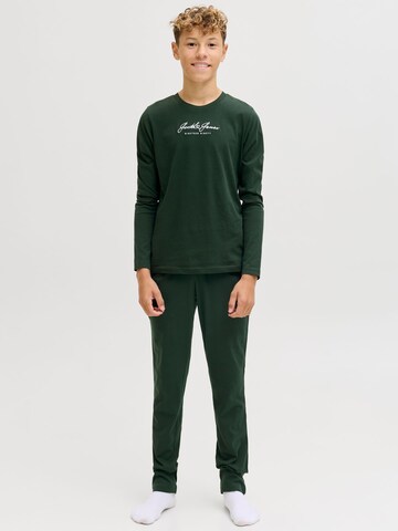 Jack & Jones Junior Joggingdragt i grøn: forside