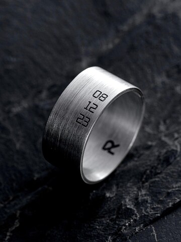 REYTEL Ring 'DATE' in Zilver