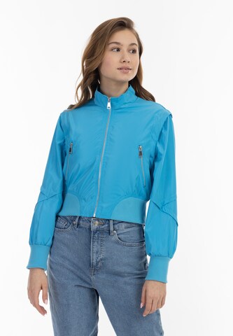 MYMO Between-season jacket in Blue: front