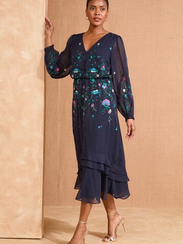 love & roses Shirt dress in Blue