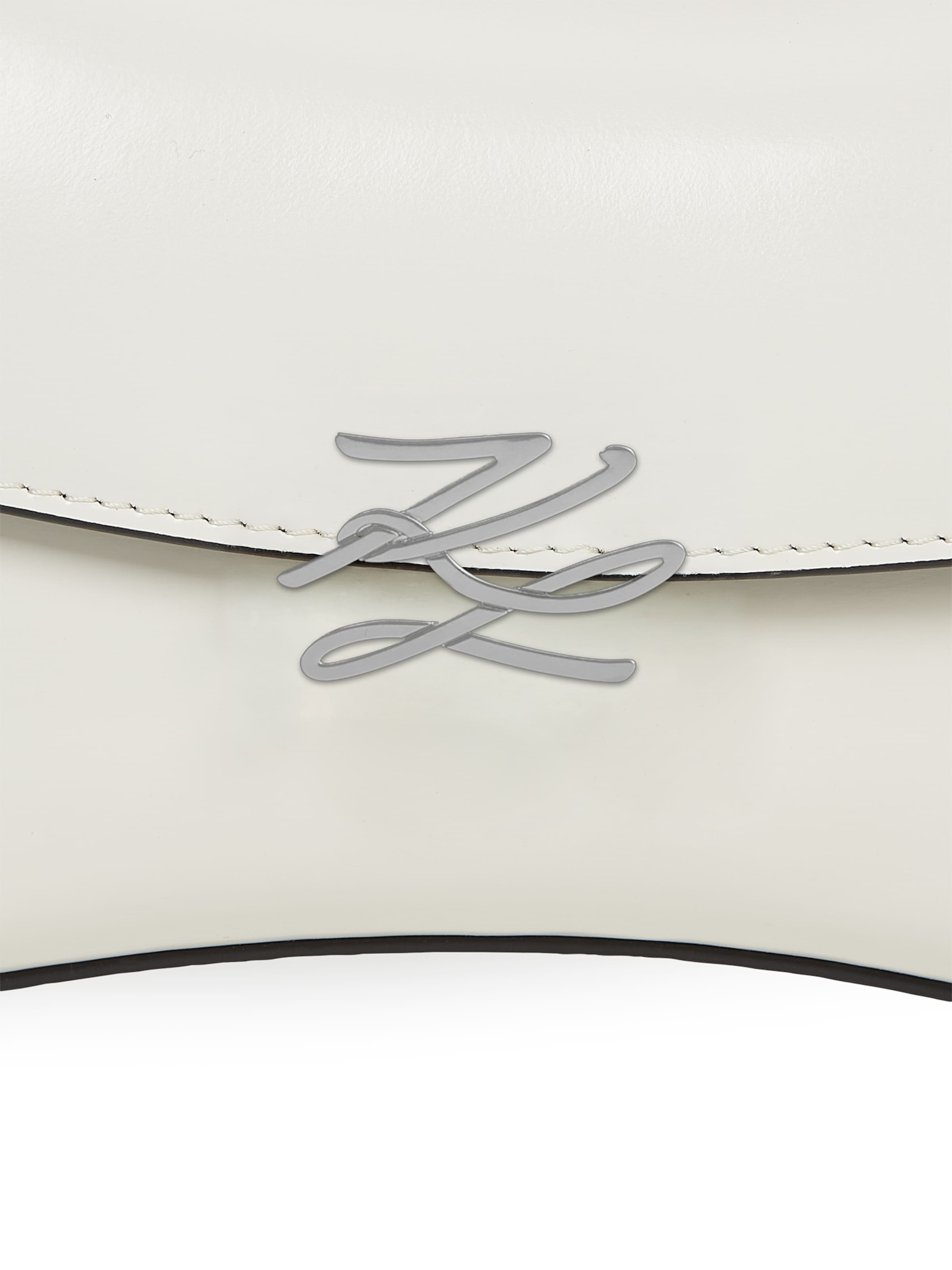 Karl Lagerfeld Taška cez rameno 'K/Autograph' - Biela