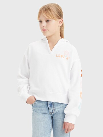 LEVI'S ® Sweatshirt in Weiß: predná strana