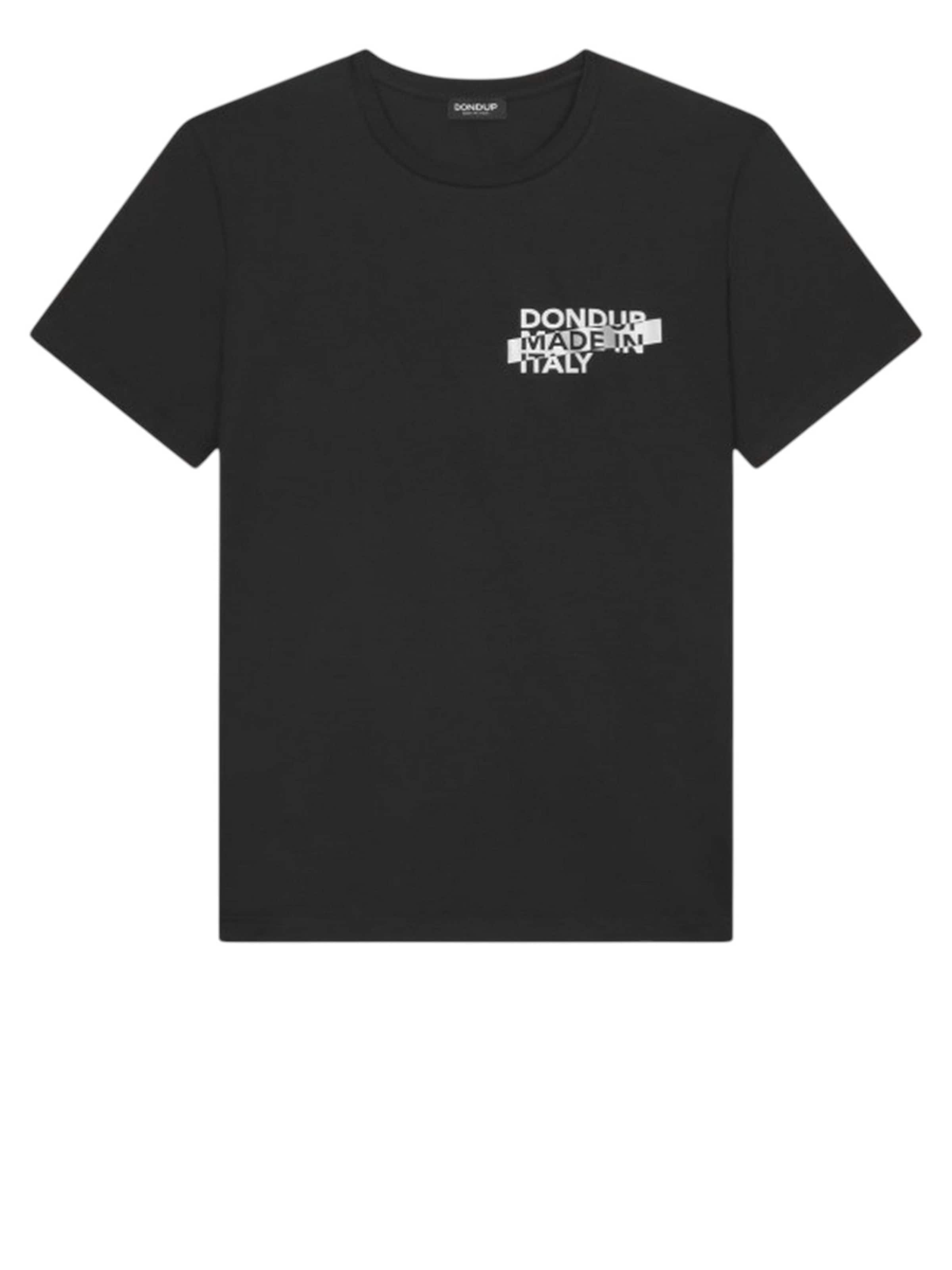 Maglietta di Dondup in nero: frontale
