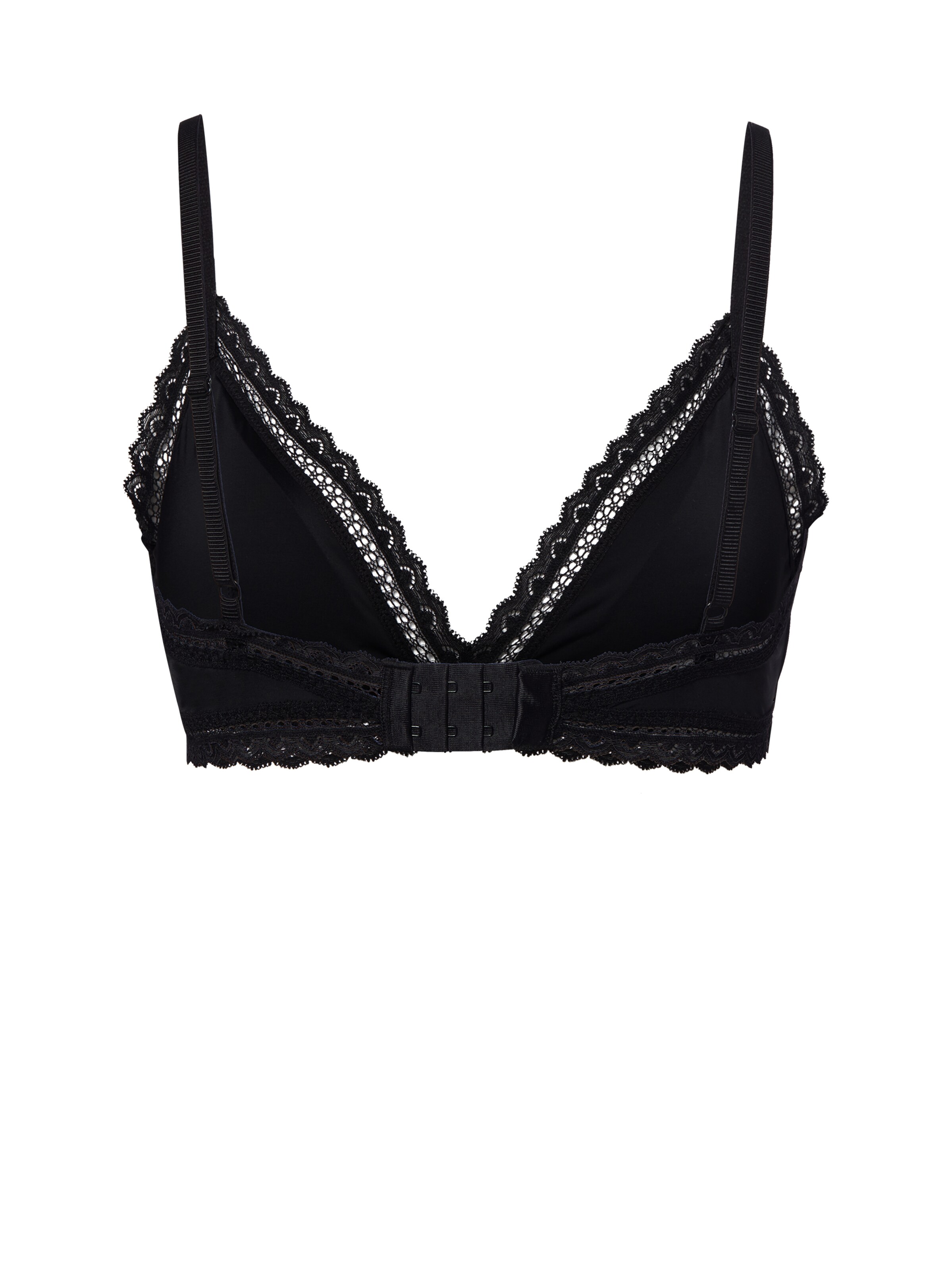 HUGO Triangel BH in Schwarz