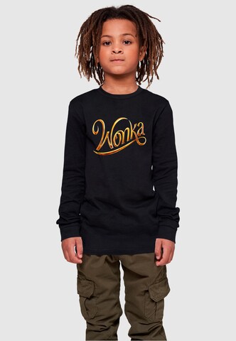 Maglietta 'Wonka' di ABSOLUTE CULT in nero: frontale