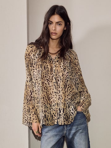 Bhoem Blouse in Brown: front