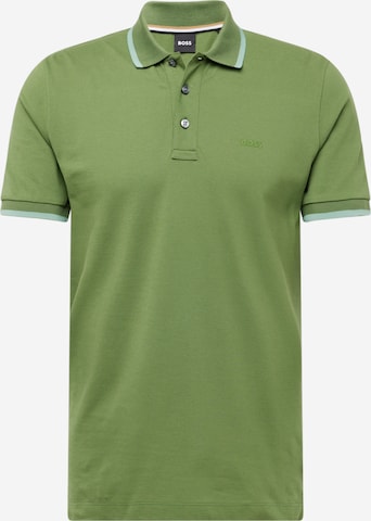 BOSS Black Shirt 'Parlay 190' in Green: front