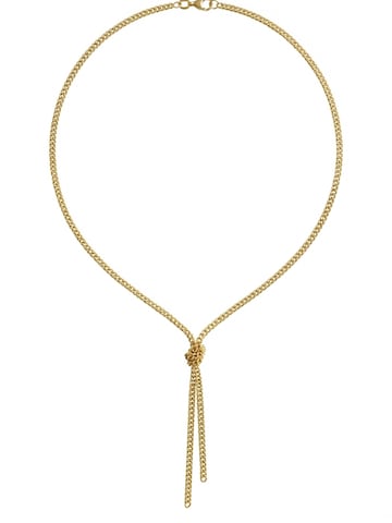 Kamiko Kette 'HEY'‌ in Gold: Vorderseite