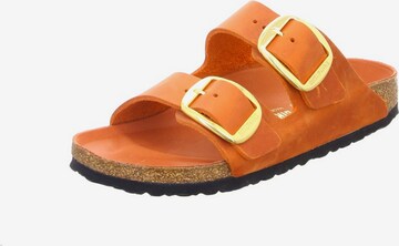 BIRKENSTOCK Pantolette 'Arizona' i röd: framsida