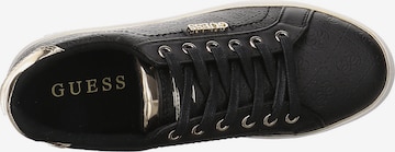 GUESS Låg sneaker 'BECKIE/ACTIVE LADY/LEATHER LIK' i svart