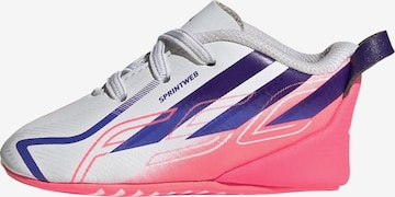 ADIDAS PERFORMANCE Sports shoe 'F50 Hyperfast' in White: front