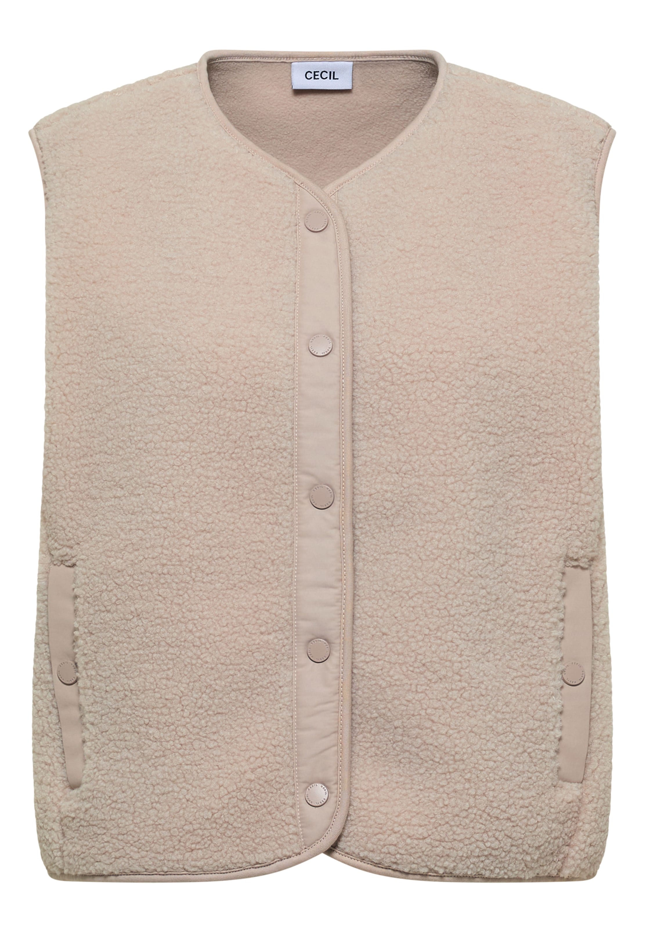 CECIL Vest in White: front