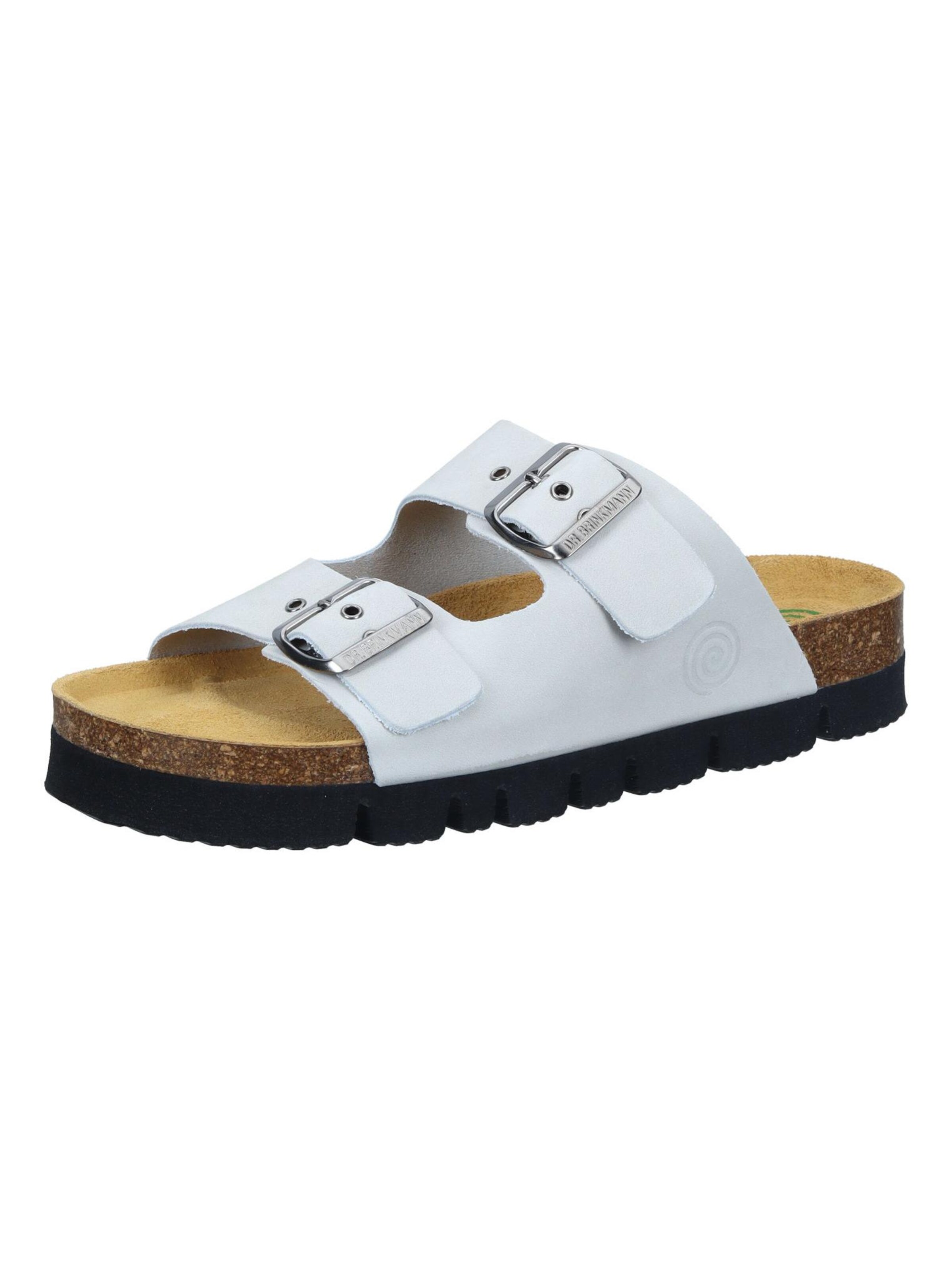 DR. BRINKMANN Mules 'BONILLO' in Grey: front