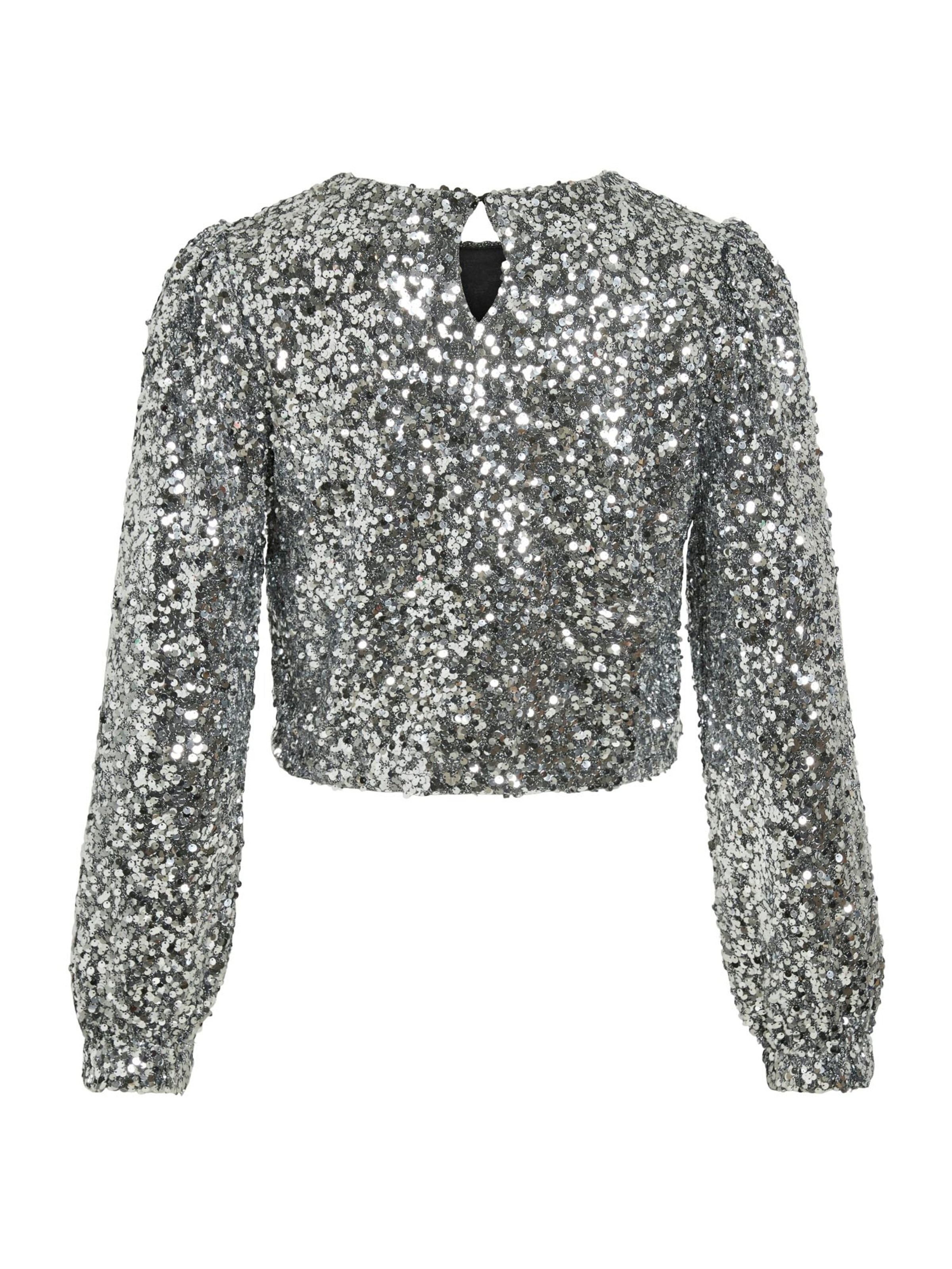 VILA Μπλουζάκι 'VIIBIZA' σε γκρι