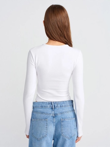 Dilvin Shirt in White