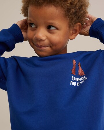 Sweat WE Fashion en bleu