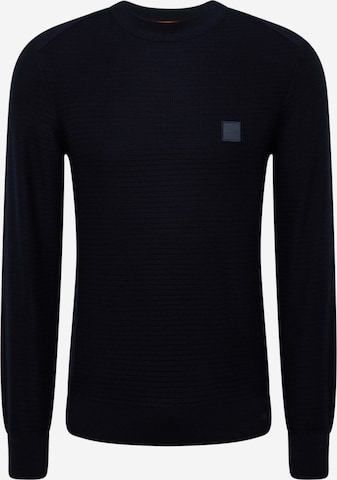 BOSS - Pullover 'Anion' em azul: frente