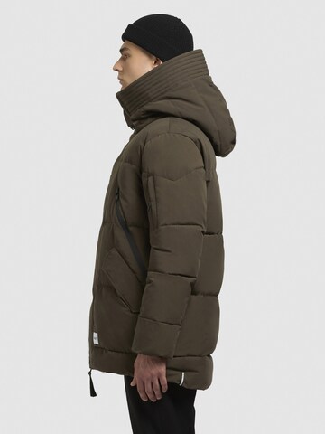khujo Winterjacke 'KANF' in Grün