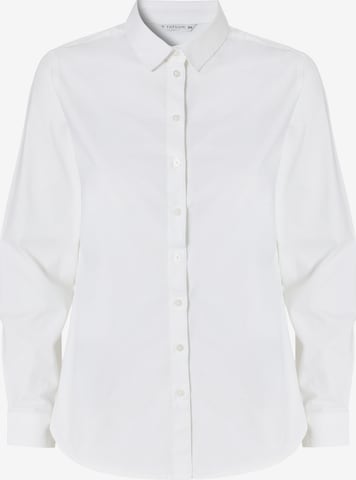 TATUUM Блуза 'Elisha' в бяло: отпред