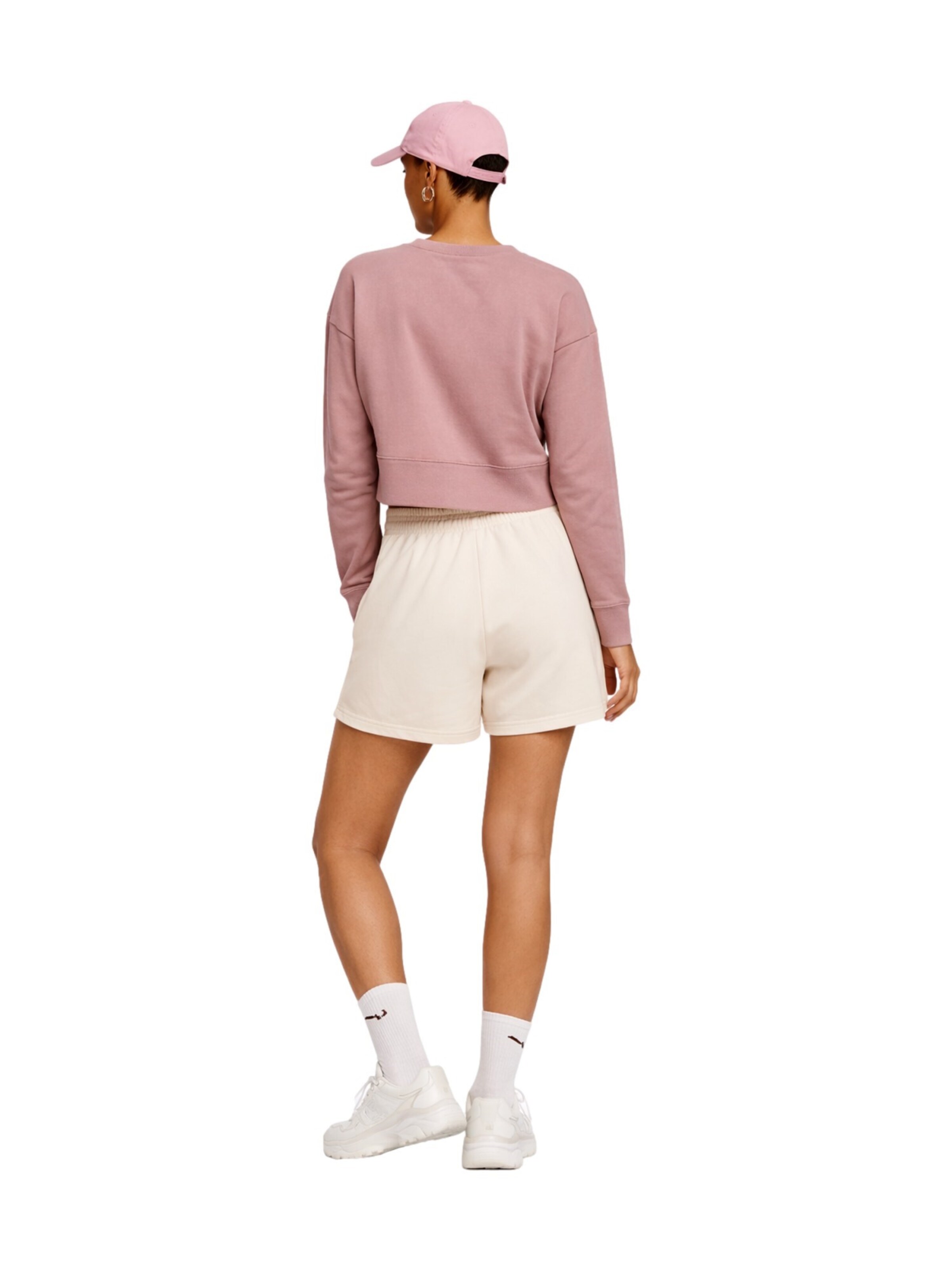 Regular Pantalon de sport 'ESS SCRIP' PUMA en beige