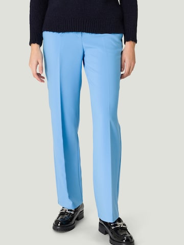 zero Regular Pantalon in Blauw: voorkant