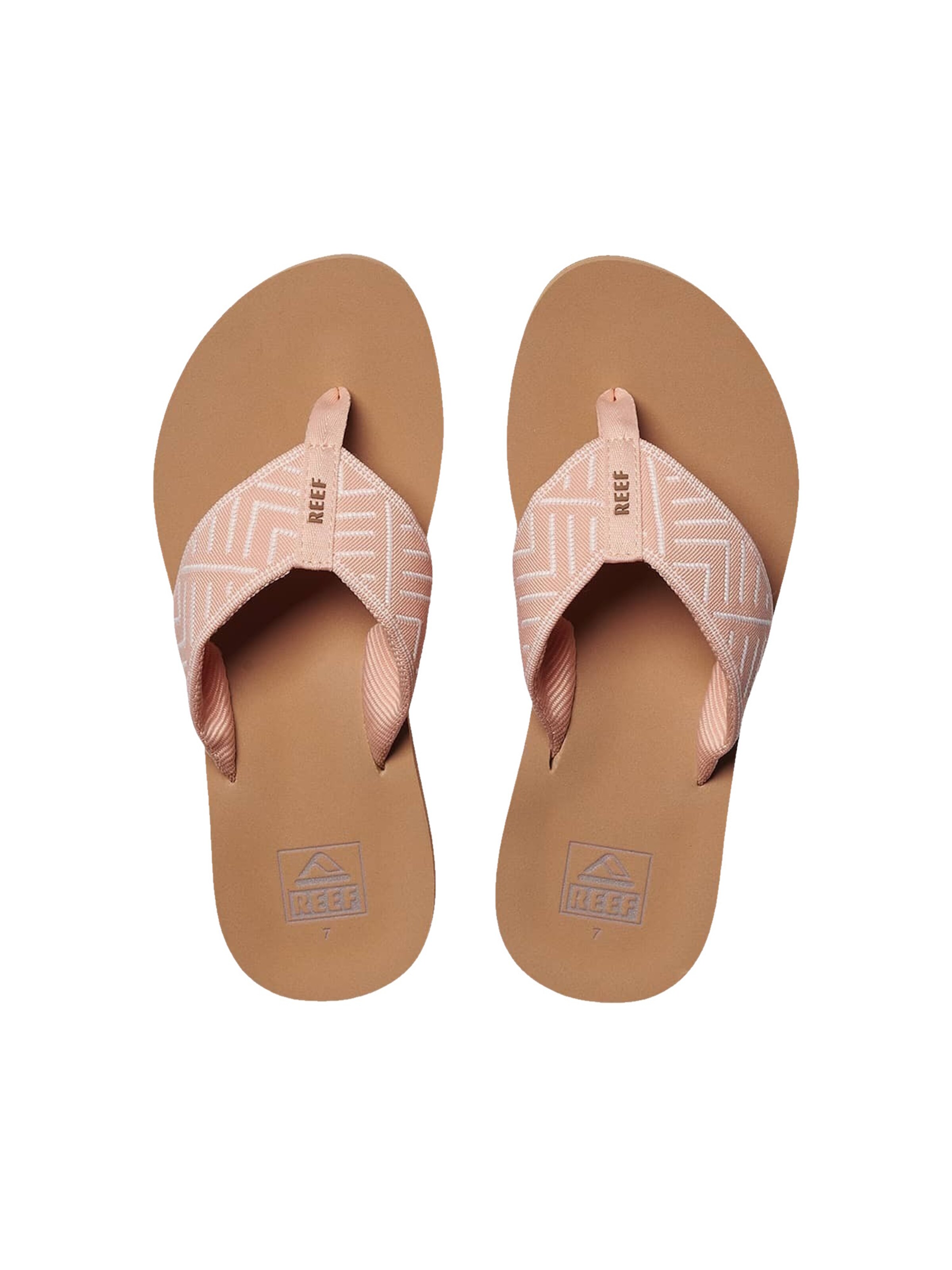 REEF Zehentrenner 'Spring Wovon' in Pink