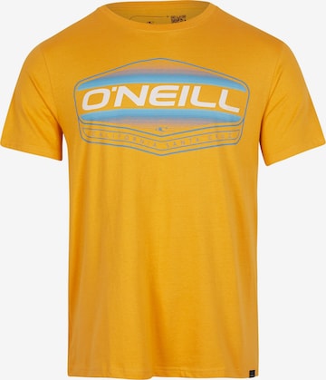O'NEILL Μπλουζάκι σε κίτρινο: μπροσ�τά